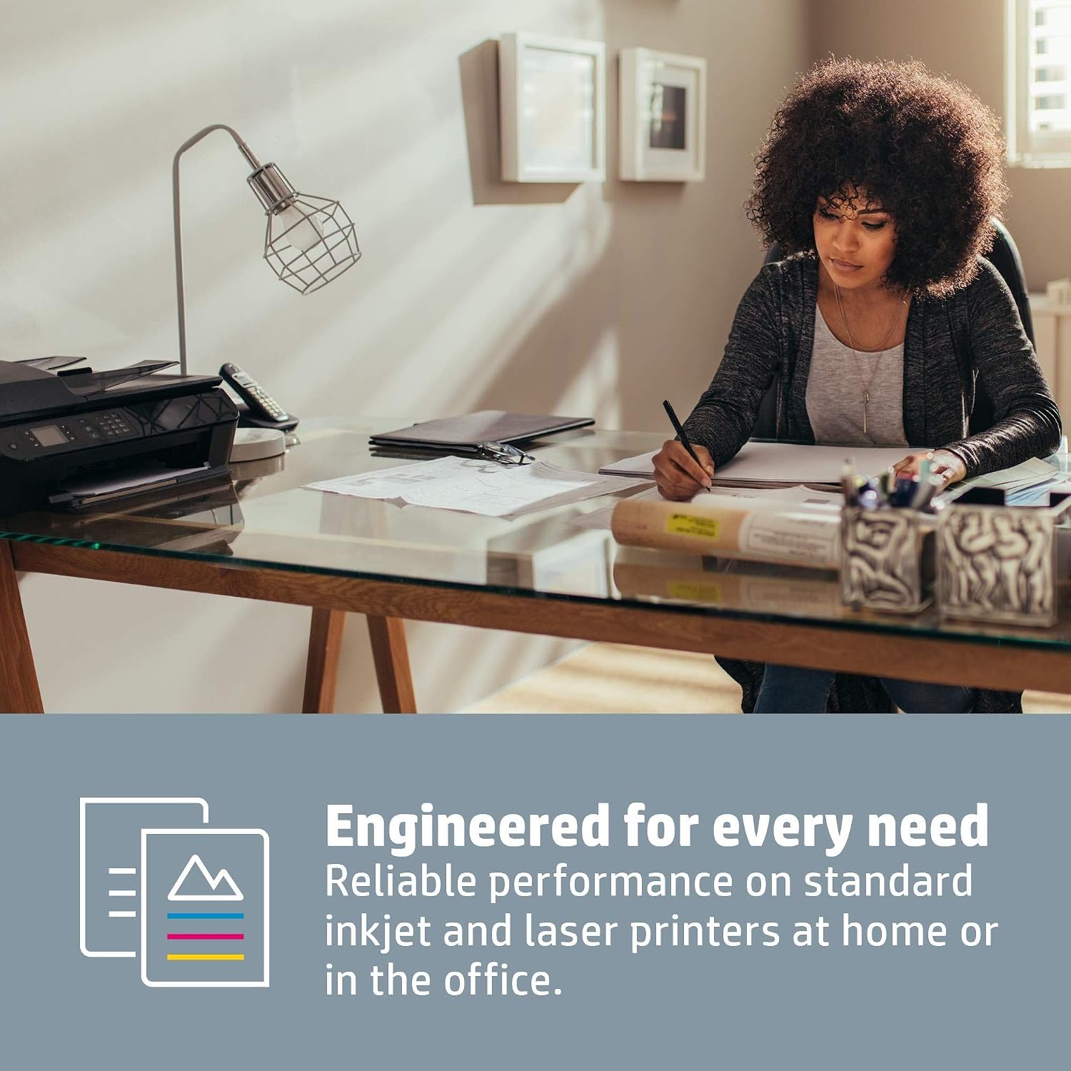 HP Home and Office A4 White 5 Packs of 500 Sheets – Bild 2