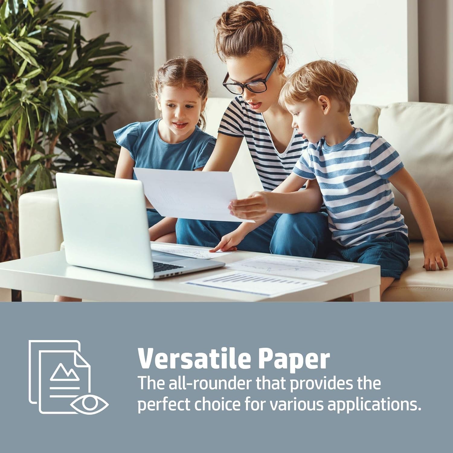 HP Home and Office A4 White 5 Packs of 500 Sheets – Bild 4