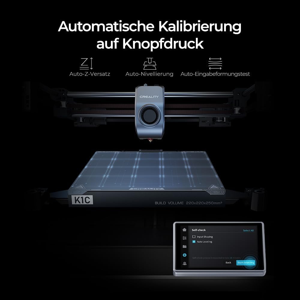 Creality K1C 2025 3D Printer CoreXY 600mm/s AI Camera – Bild 5