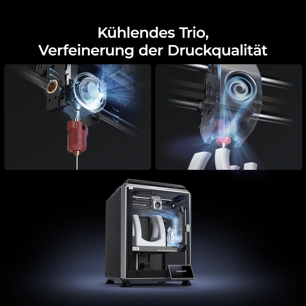 Creality K1C 2025 3D Printer CoreXY 600mm/s AI Camera – Bild 8