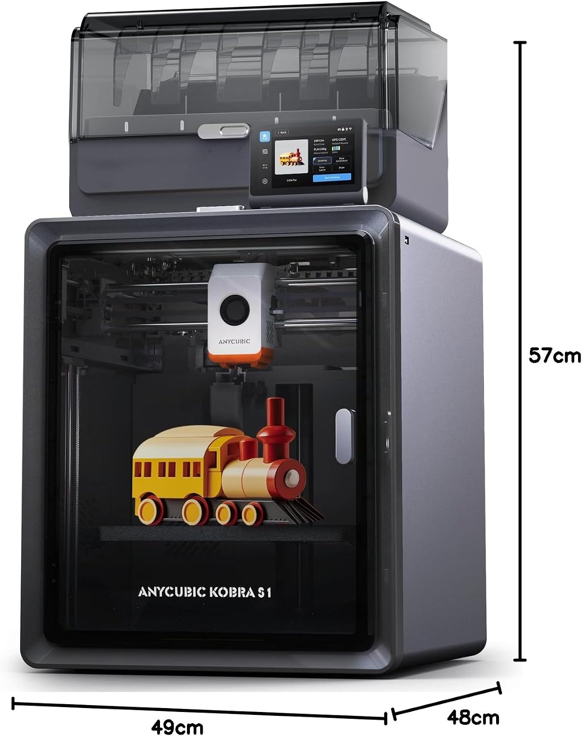 Anycubic Kobra S1 Combo 3D printer Multicolor, Printing dry – Bild 9