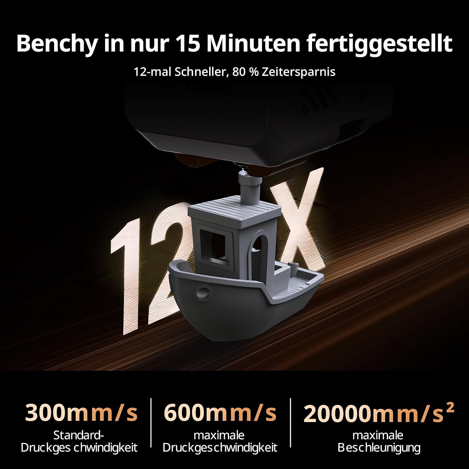 Anycubic Kobra S1 Max Combo 3D Printer Large, Print Size 350x350x350 mm – Bild 7