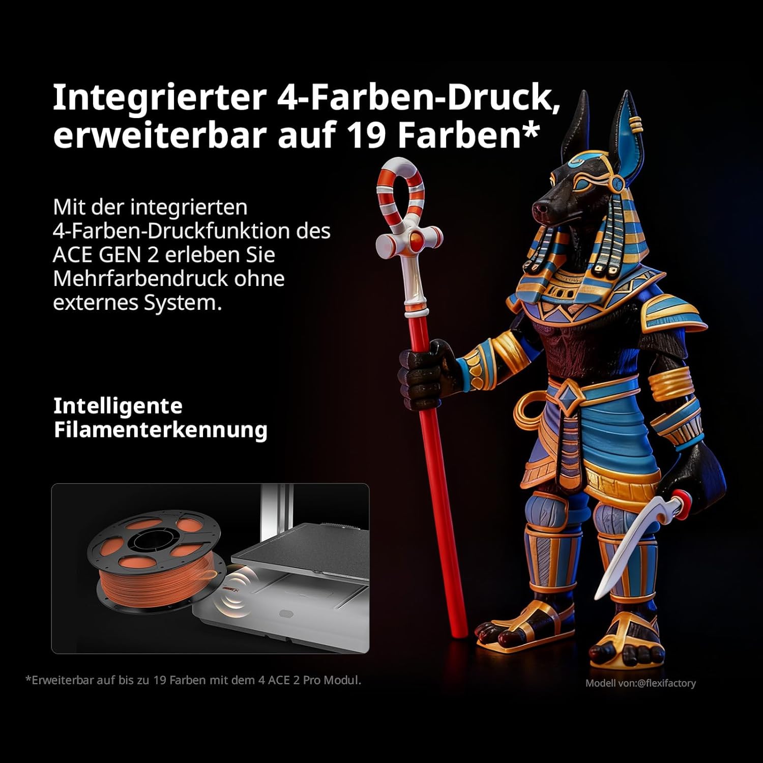 Anycubic Kobra X 3D printer, 600 mm/s High Speed Easy to use – Bild 5