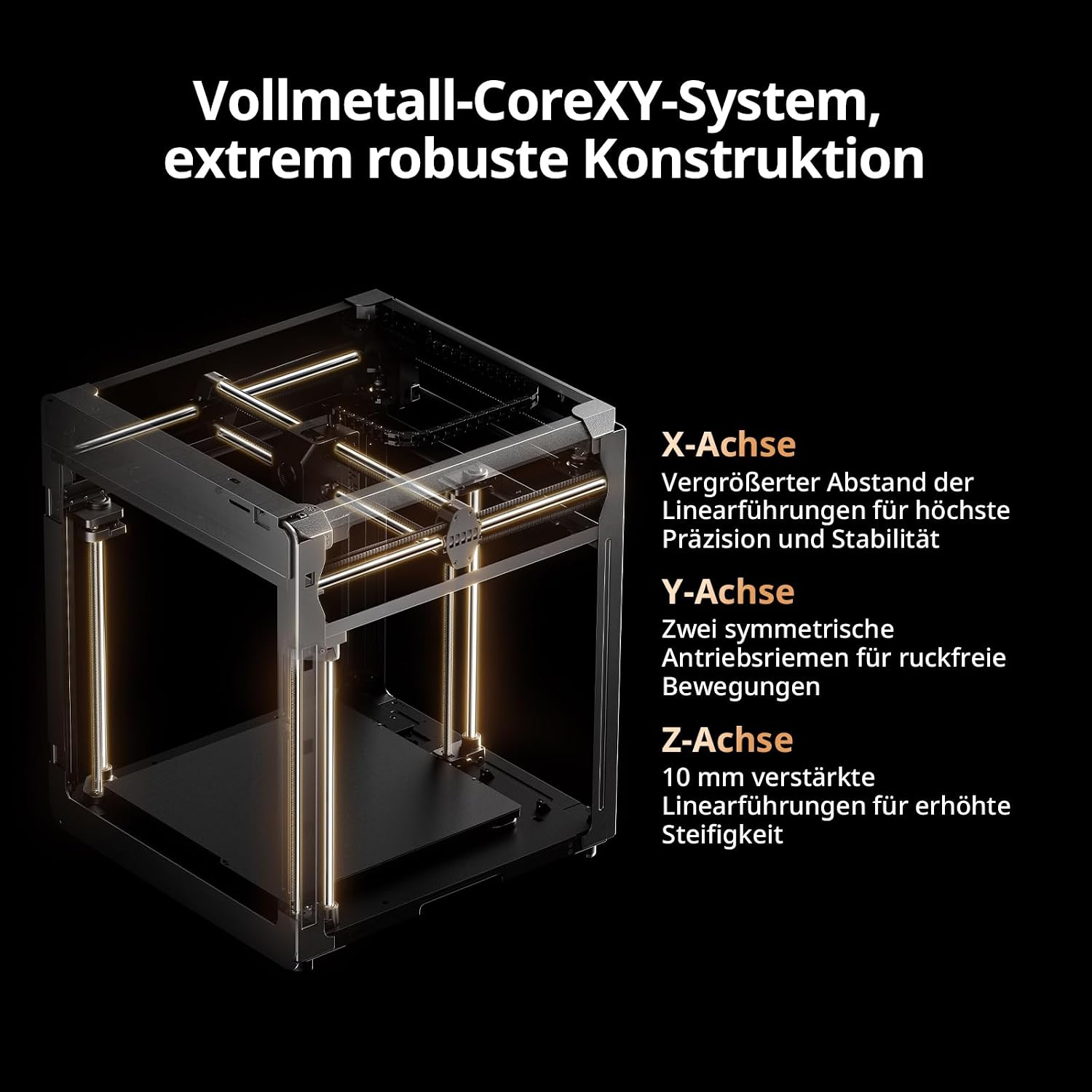 Anycubic Kobra S1 Max Combo 3D Printer Large, Print Size 350x350x350 mm – Bild 3