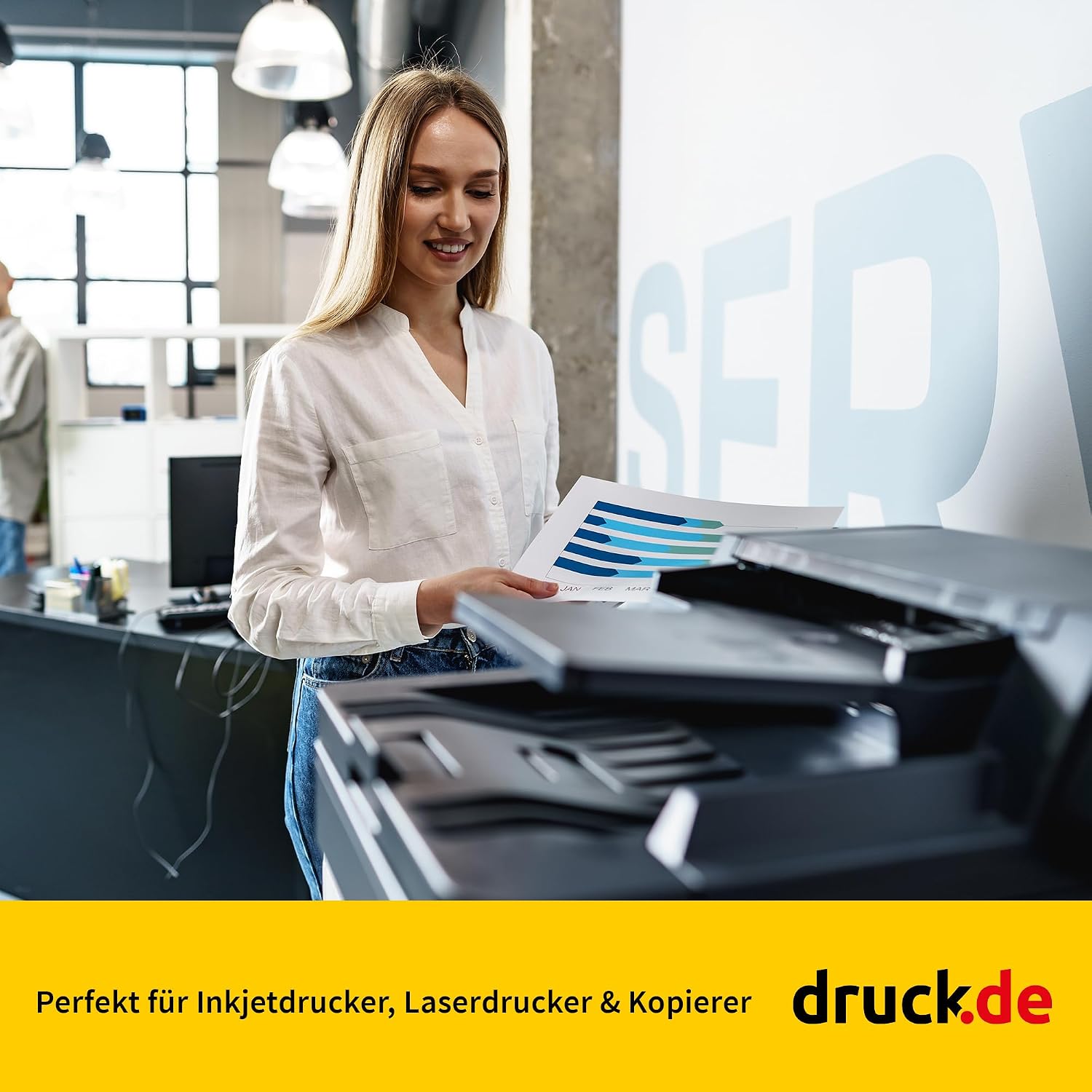 ONE Printer Paper A4 Copier Paper DIN A4 5,000 Sheets 2 Boxes – Bild 3