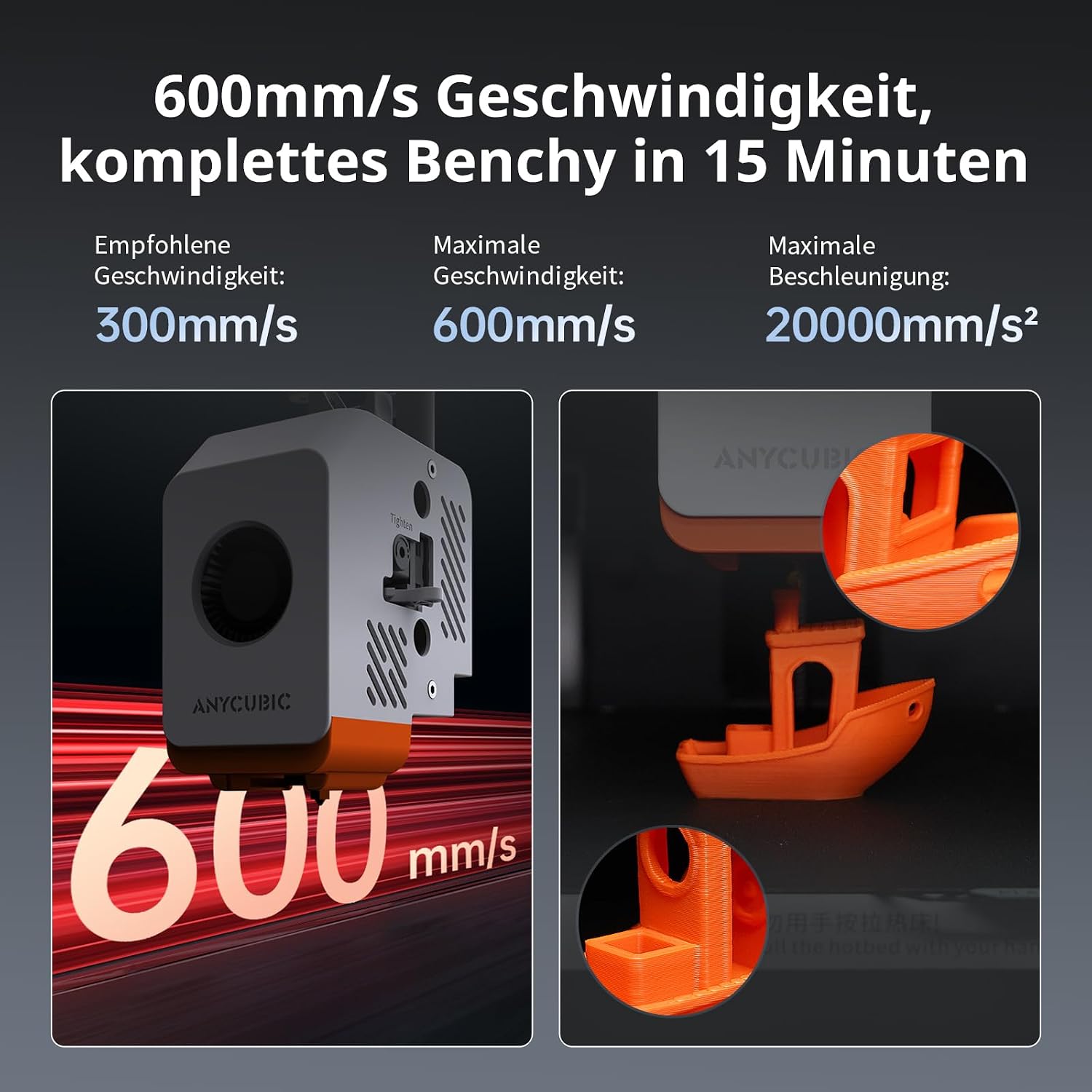 Anycubic Kobra S1 Combo 3D printer Multicolor, Printing dry – Bild 5