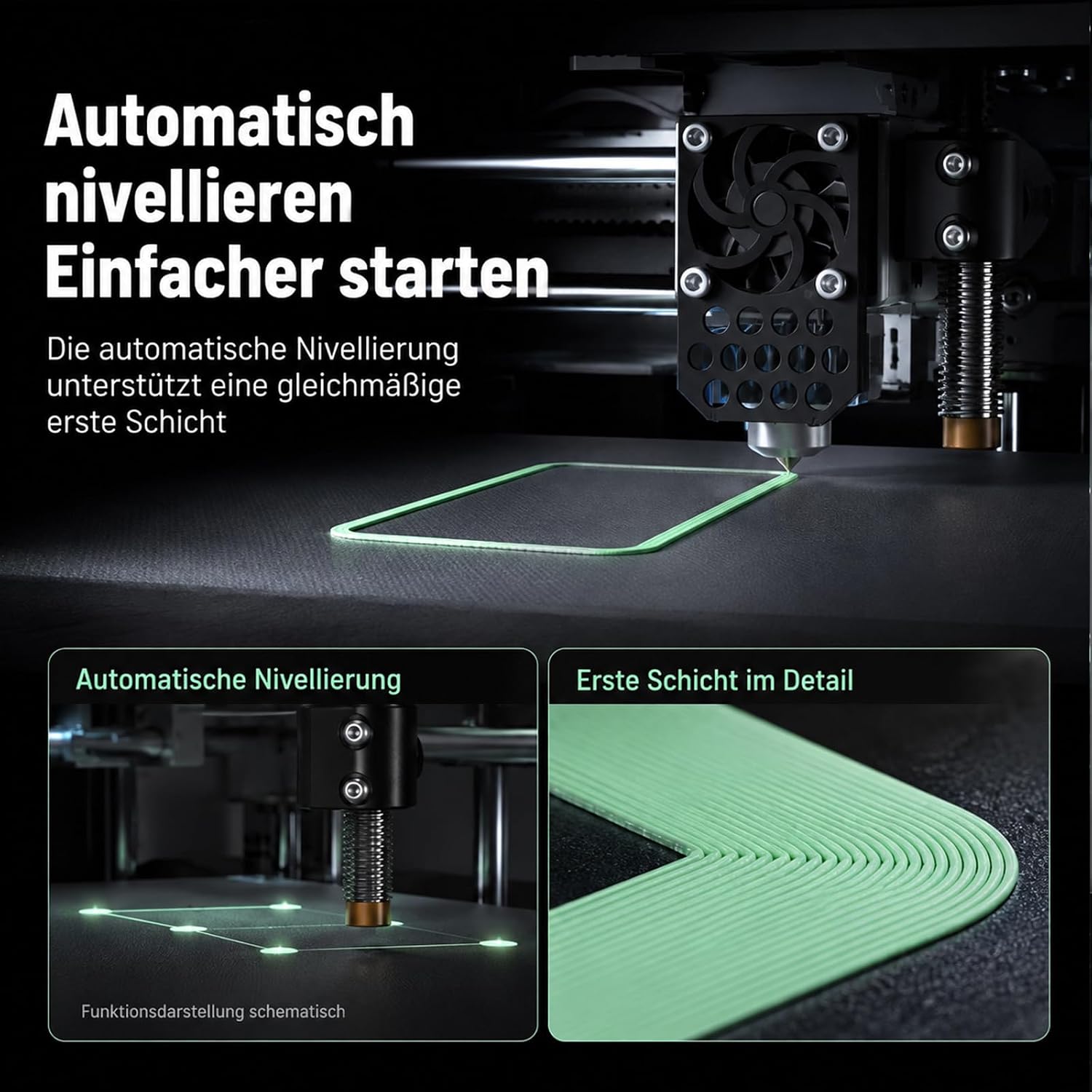 ENTINA Tina2S 3D Printer, Mini WLAN 3D Printer for Beginners, Pre-Assembled – Bild 4