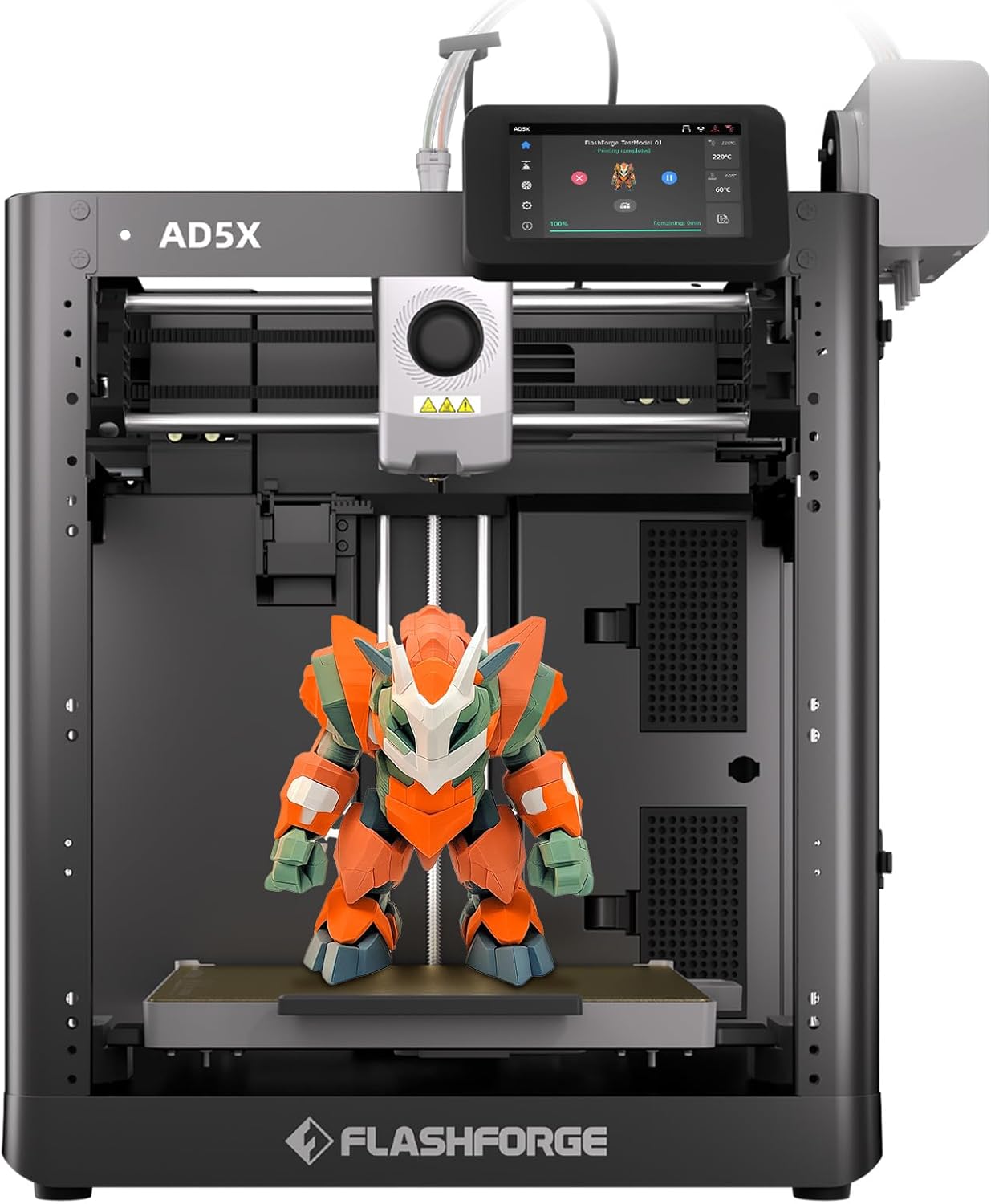 Flashforge Adventurer 5 x 3D Printer with Multicoloured Printing, Adjustable with IFS, AD5X 3D Printer for Multiple Materials, Fully Automatic Levelling, Maximum Speed: 600 mm/s, Supports PETG CF – Bild 9
