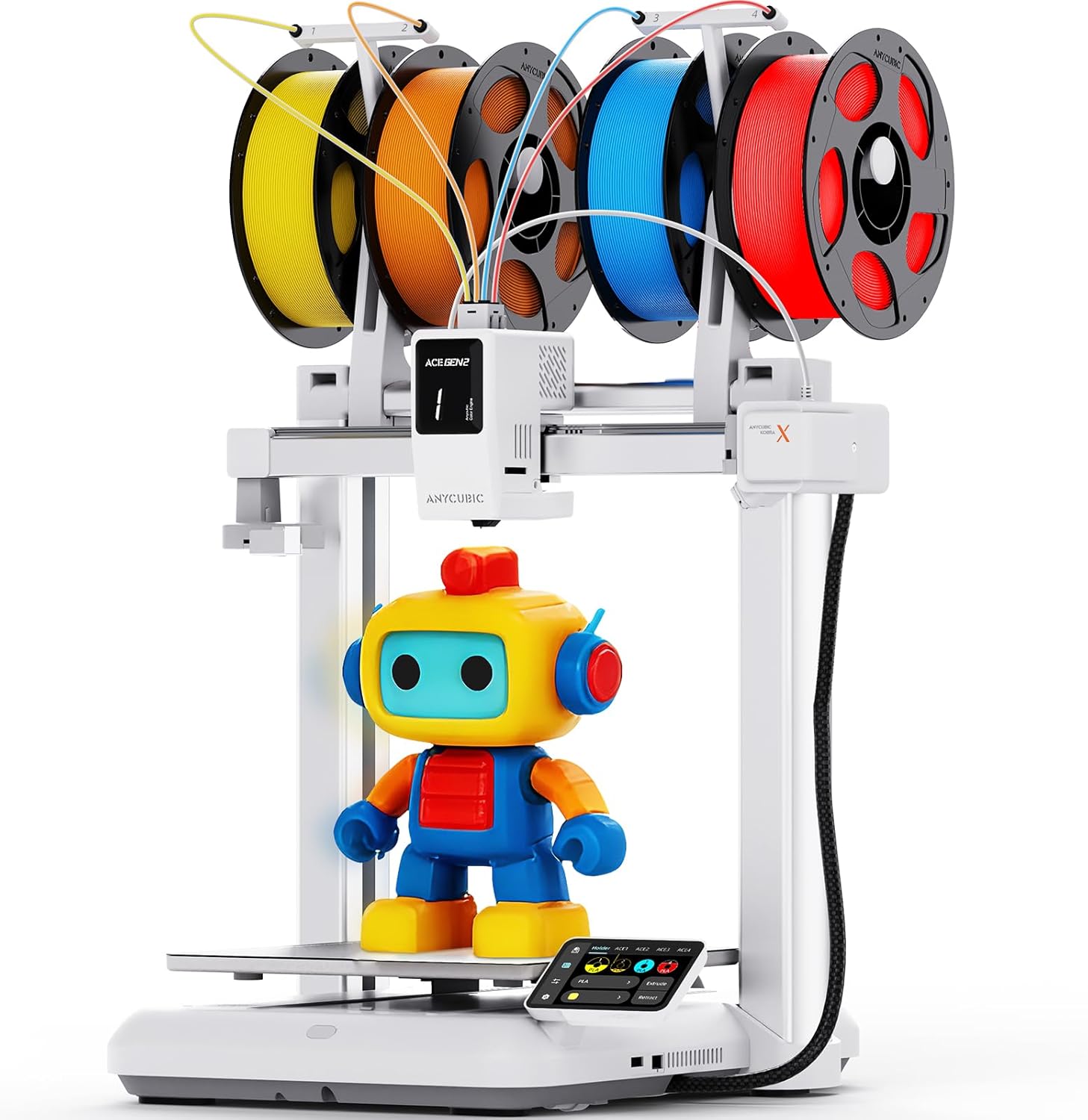 Anycubic Kobra X 3D printer, 600 mm/s High Speed Easy to use