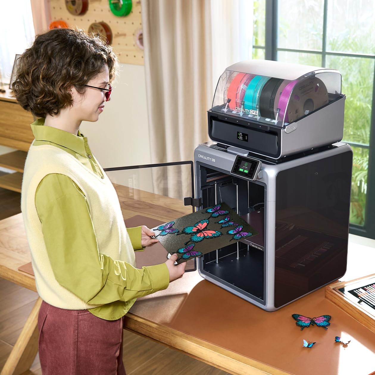 Creality K2 Combo (A) 3D Printer with CFS | Multicoloured Printing – Bild 3