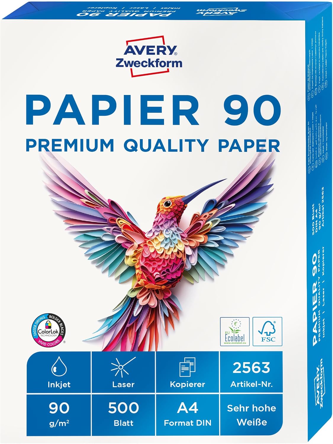 Avery Zweckform Printer / Copier Paper
