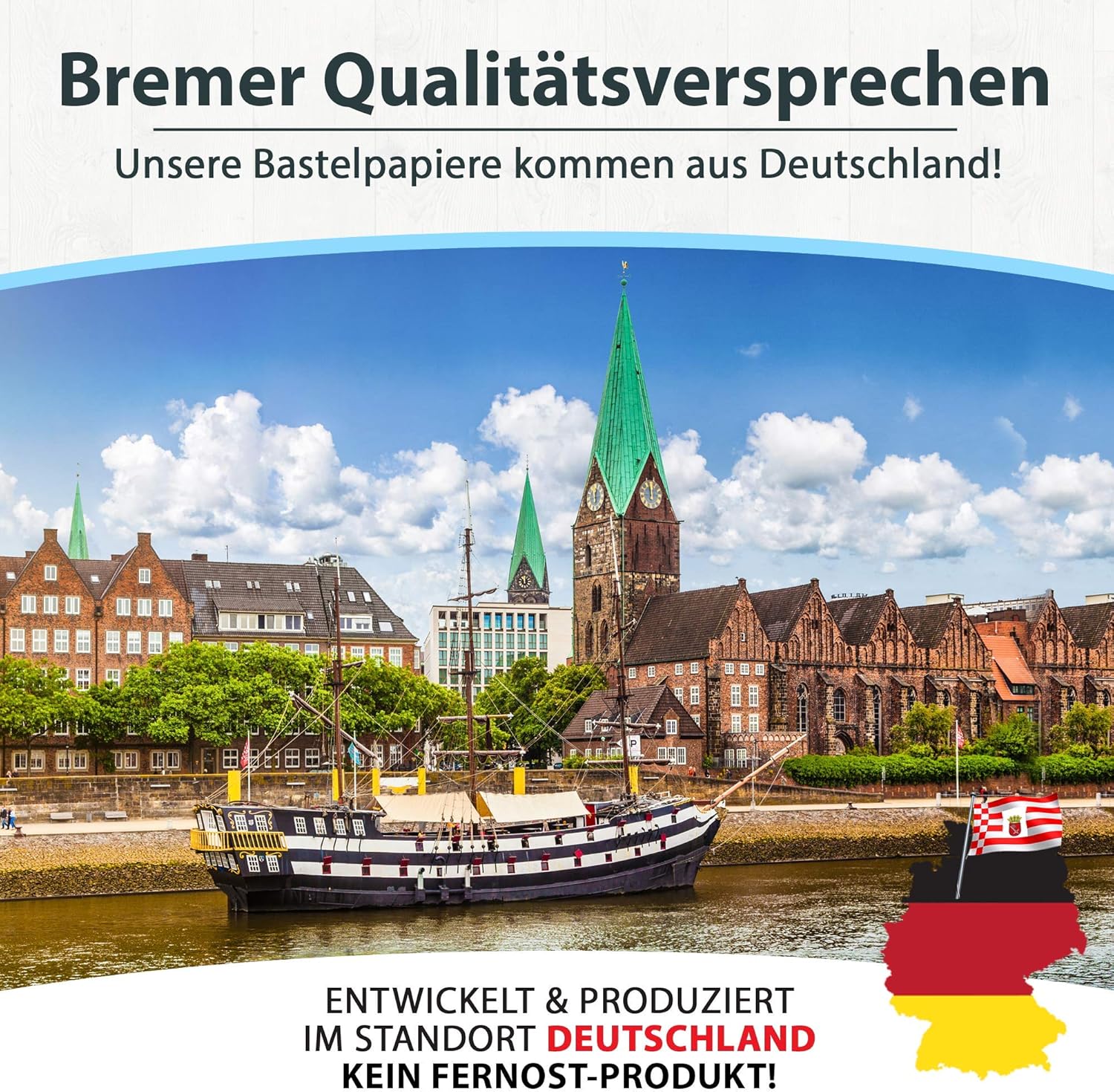 100 Sheets White Printer Paper 160 g/m² - Premium Paper Pure White DIN A4 – Bild 8